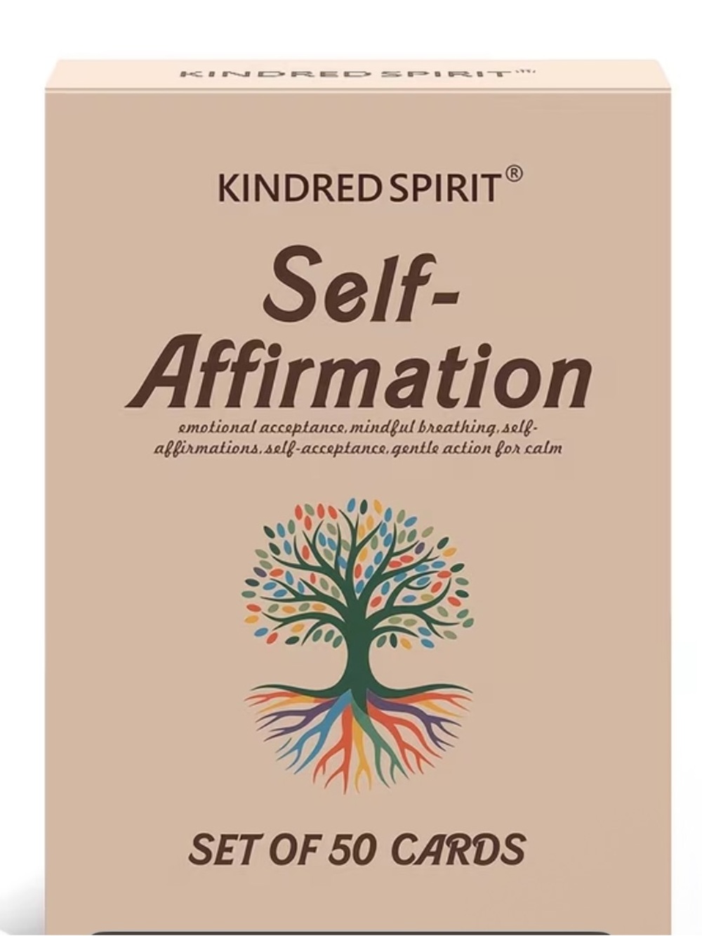 Kindred Spirit Self-Affirmation Card Set of 50